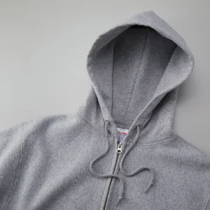 12.0oz Heavyweight Fleece Hoodie with Double Slider Zipper