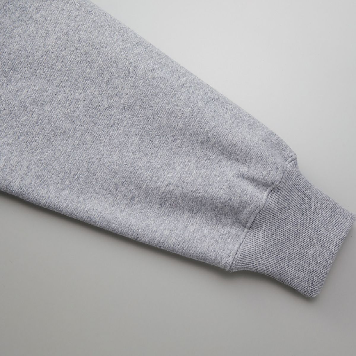 The cuffs and rib seam lines are durable double stitches