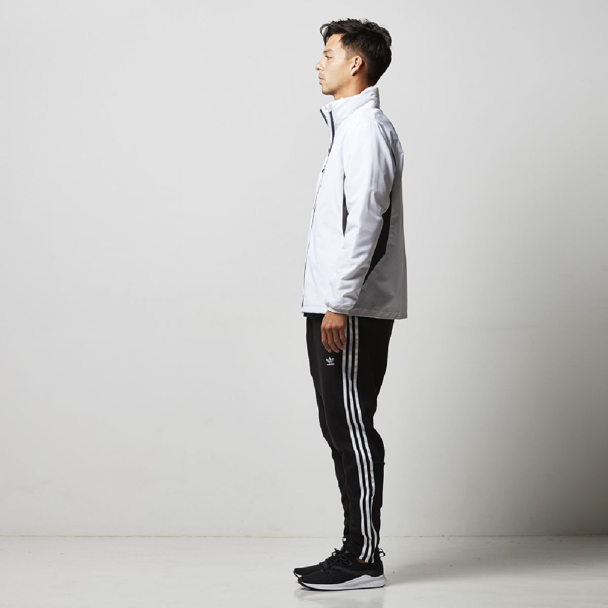 Height 182cm L size side silhouette