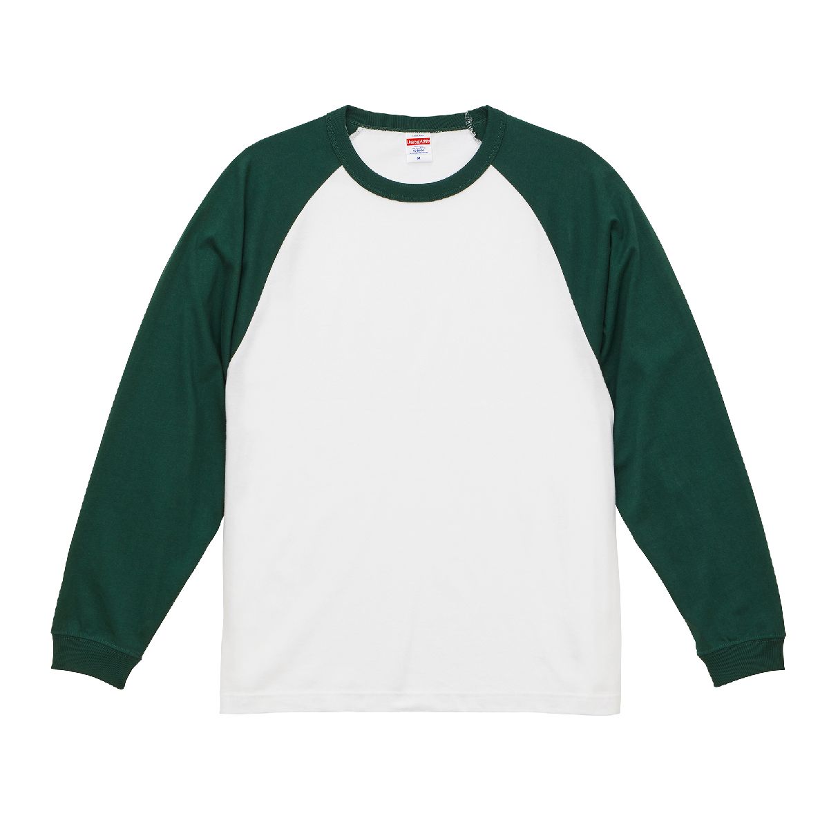 United Athle 5048-01 White/Ivy Green 1034 Size:XL