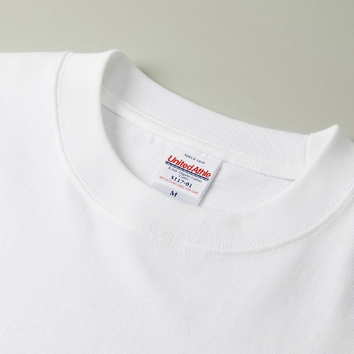 Neck rib has durable double stitching