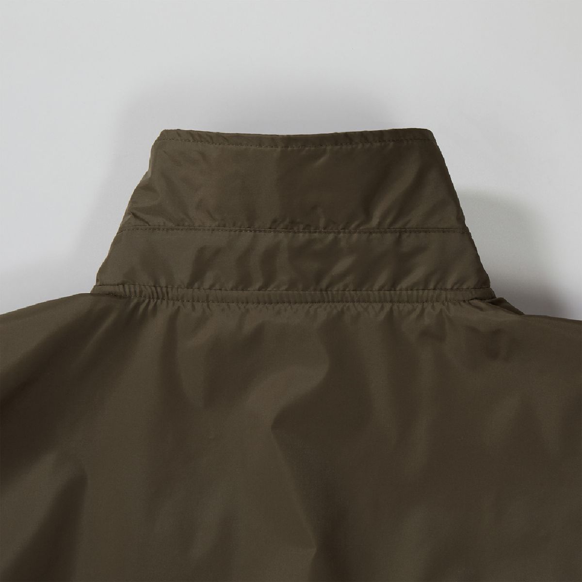 Close-up of the collar stand